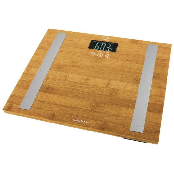 Bathroom Scale JATA 577 Bamboo