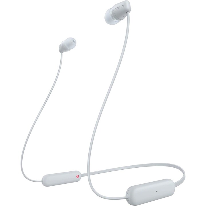 Fones de ouvido brancos bt