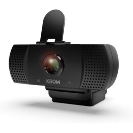 Krom Kam NXKROMKAM webcam Full HD 1080p noire