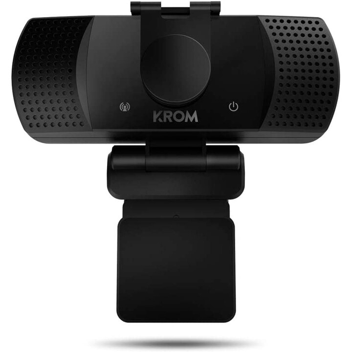 Krom Kam NXKROMKAM Full-HD-Webcam 1080p schwarz