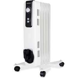 Radiateur à huile Orbegozo RH 1000/ 2 puissances/ 500-1000 W/ 5 éléments chauffants