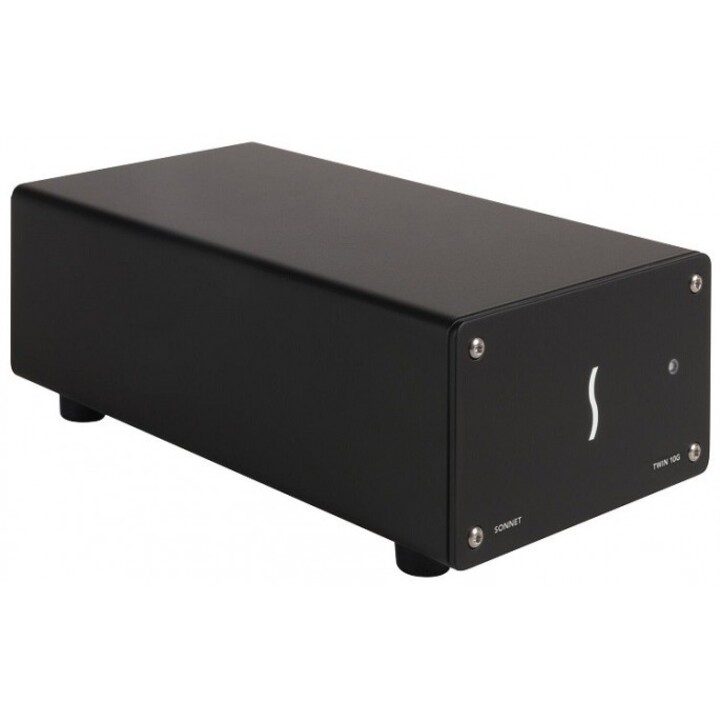 Twin 10G - Adaptador Ethernet Thunderbolt 3 a doble puerto de cobre 10GBASE-T