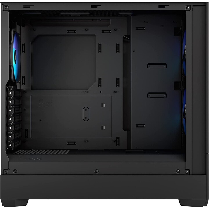 Fractal Design Pop Air RGB - Nero TG Clear Tint (case midi tower con finestra laterale e illuminazione RGB)