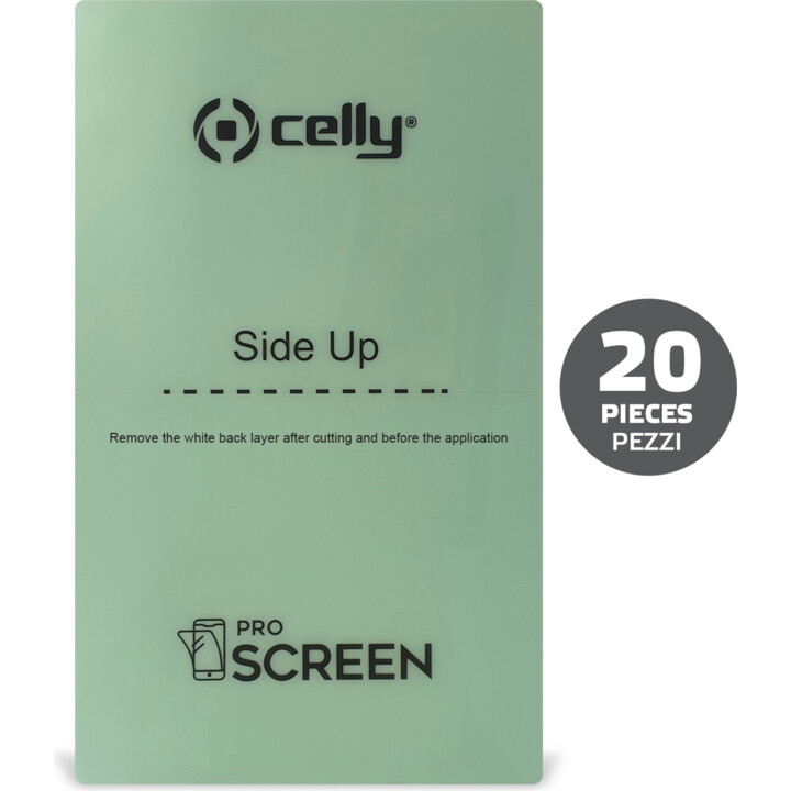 Celly PROFILM20 Protetor de Ecrã/Capa para Telemóveis Proteção de ecrã transparente Universal 20 unidade(s)