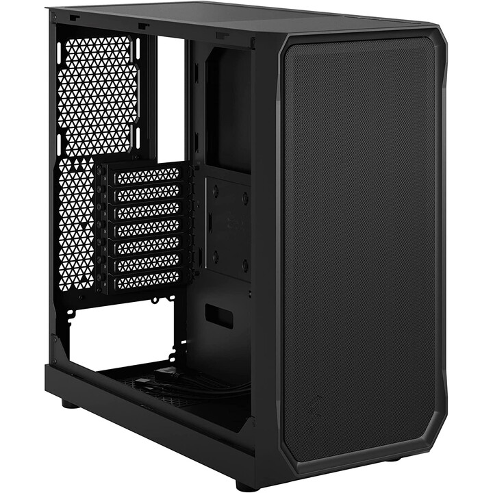 Fractal Design Focus 2 - Black TG Clear Tint (Midi Tower Case with Side Window)
