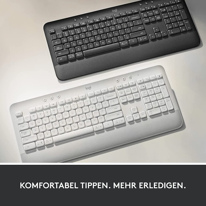 Teclado Logitech Signature K650 (inalámbrico, grafito)
