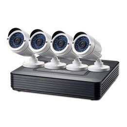 KIT VIDEOVIGILANCIA LEVEL ONE CCTV 8C 4CAMARAS