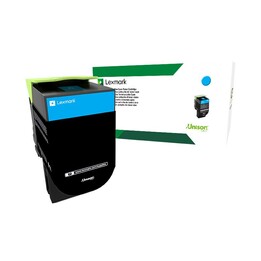 Tóner original Lexmark 702HC cian 3000 páginas (70C2HC0) para CS310n/dn, CS410n/dn/dtn, CS510de/dte