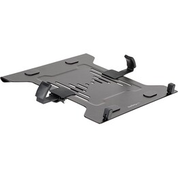 StarTech.com LAPTOP-ARM-TRAY bandeja VESA para portátil negra ventilada