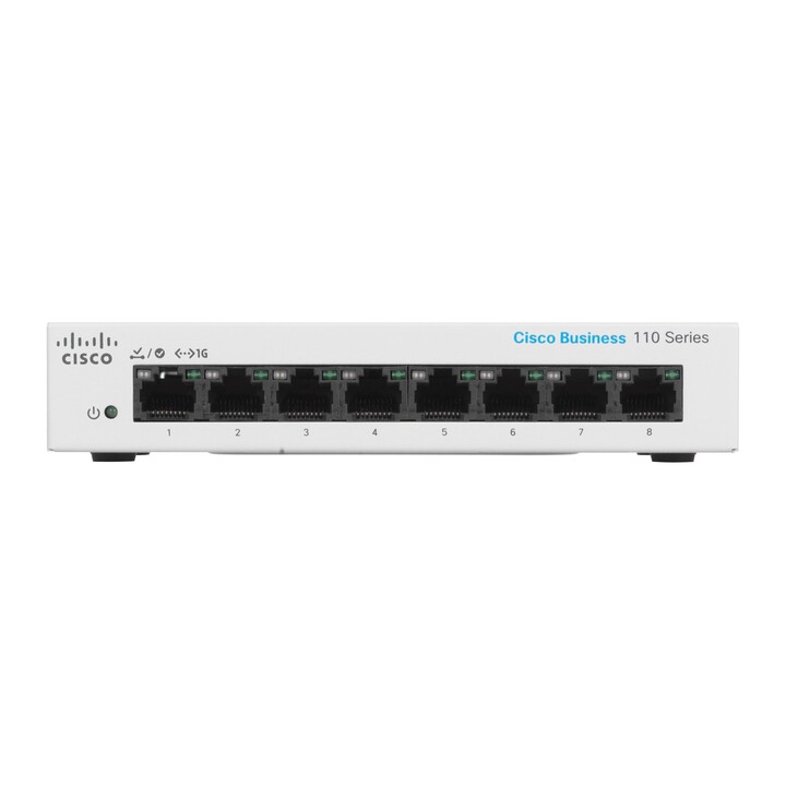 Cisco CBS110 Gigabit Ethernet L2 non gestito (10/100/1000) Grigio