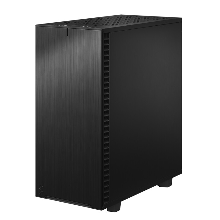 ATX FRACTAL DESIGN DEFINE 7 CAIXA DE TORRE DE MÍDIA PRETA COMPACTA
