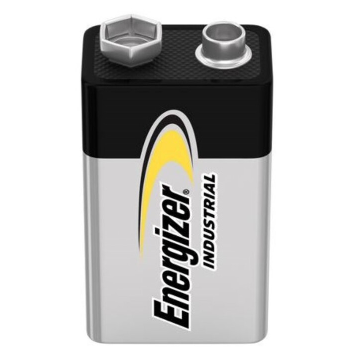 Energizer Industrial Single Use Battery E 9V 6LR61 Alkaline 9 V 12 pc(s)