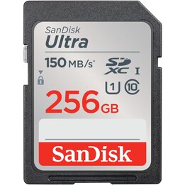 SANDISK ULTRA SDXC 256 GB 150 MB/s UHS-I