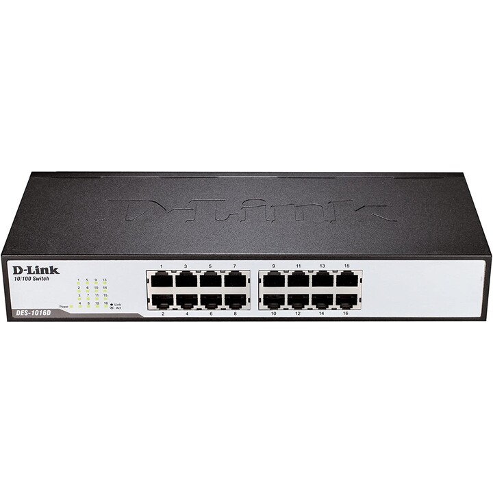 SWITCH D-LINK DES-1016D 10/100 16 PORTS
