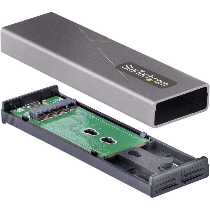 StarTech.com Boîtier Externe SSD M.2 NVMe/SATA - Boîtier Disque Dur SSD M.2 PCIe/SATA - Boîtier SSD M.2 - Boîtier pour SSD M.2 a