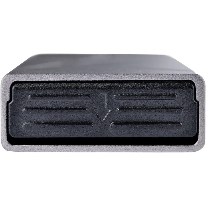 StarTech.com USB-C 10Gbps to M.2 NVMe or M.2 SATA SSD Enclosure - Tool-free External M.2 PCIe/SATA NGFF SSD Aluminum Case - USB 
