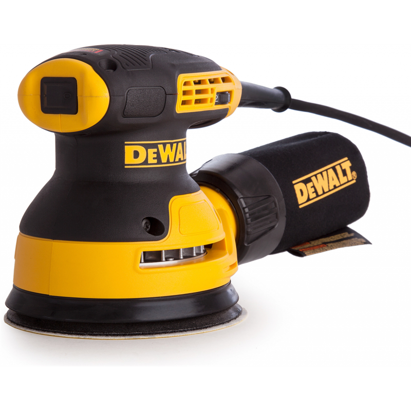 DeWALT DWE6423-QS Lixadeira portátil Orbital Lixadeira preta, amarela 12000 OPM 280 W