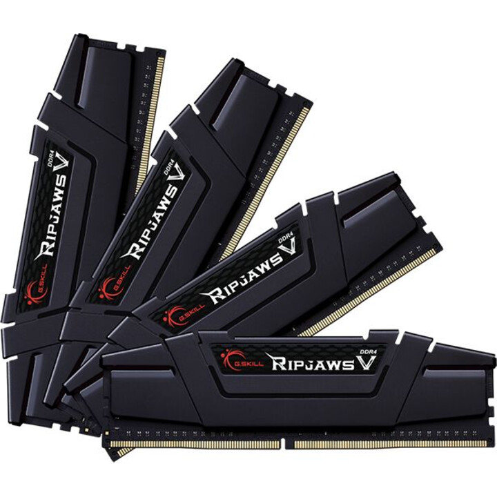 G.Skill Ripjaws V F4-3600C16Q-64GVKC module de mémoire 64 Go 4 x 16 Go DDR4 3600 MHz