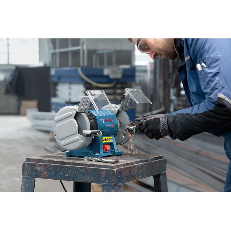 Amoladora de mesa BOSCH GBG 35-15 350 W + 2 muelas abrasivas con grano 24/60