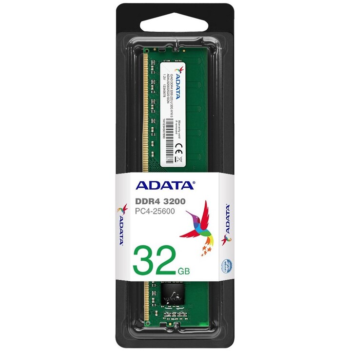 ADATA AD4U320032G22-SGN módulo de memoria 32GB 1 x 32GB DDR4 3200 MHz