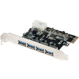 LogiLink USB 3.0 4-Port PCIe Card - USB Adapter