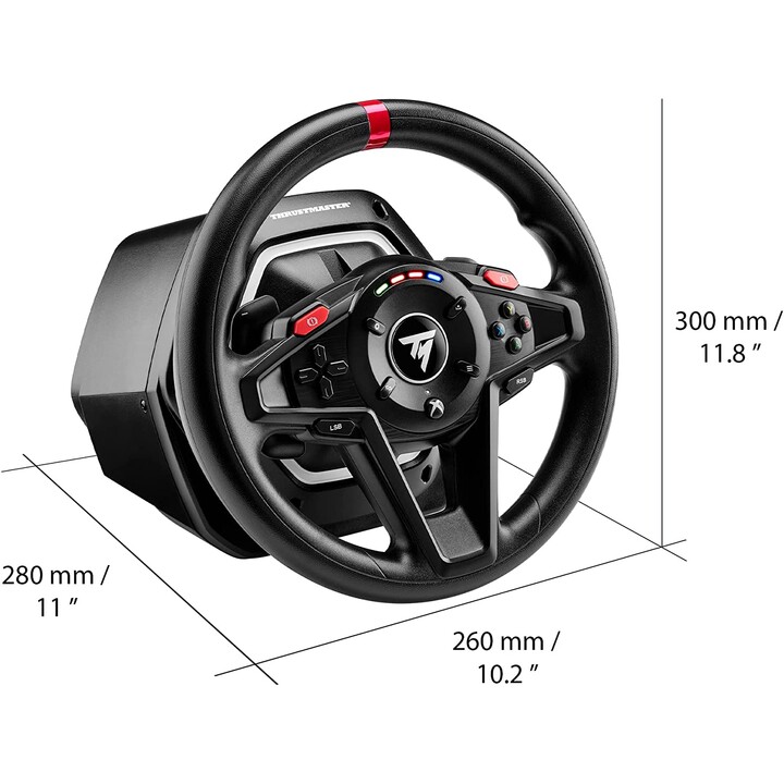Thrustmaster T128, Steering wheel Black