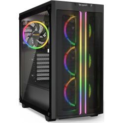 be quiet Pure Base 500 FX Midi-ATX-Tower Gehäuse (Black, USB 3.2, USB-C, Mikrofon, Kopfhörer)