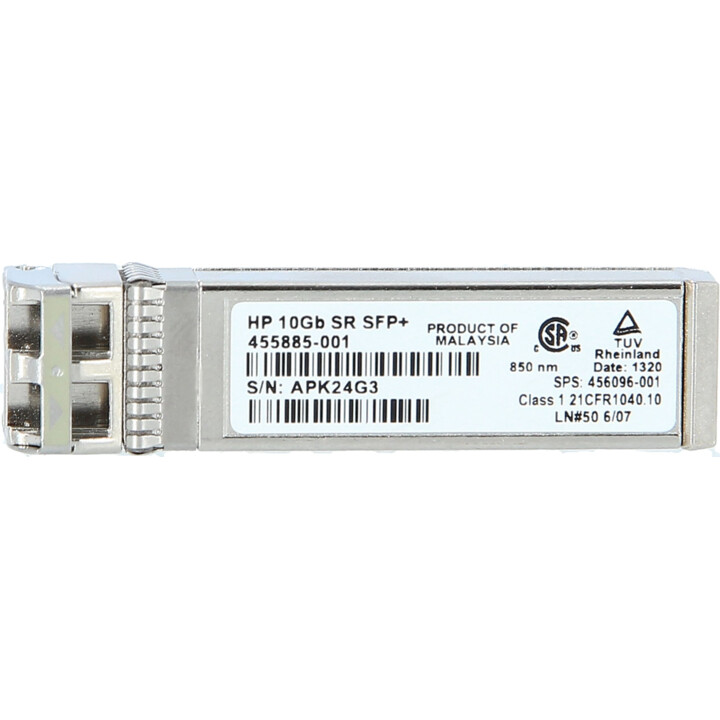 HPE BladeSystem c-Class 10Gb SFP+ transceptor SR