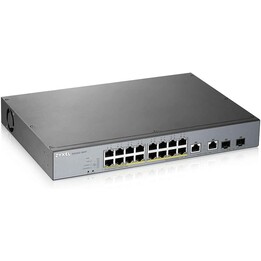 Zyxel GS1350-18HP-EU0101F conmutador gestionado L2 Gigabit Ethernet PoE gris