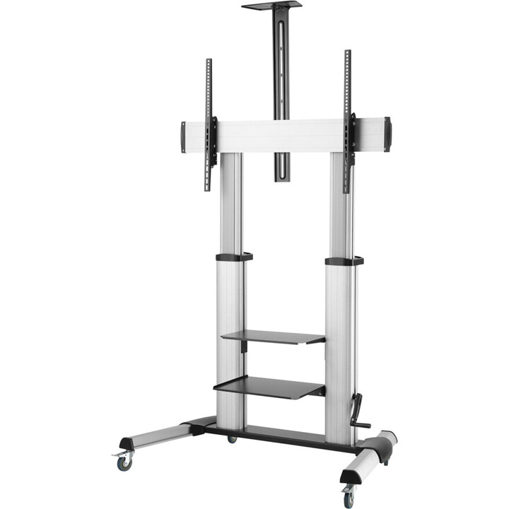 AISENS FT100TE-125 Kippständer mit Rädern und KurbelfürTV 60-100'/ bis 100kg