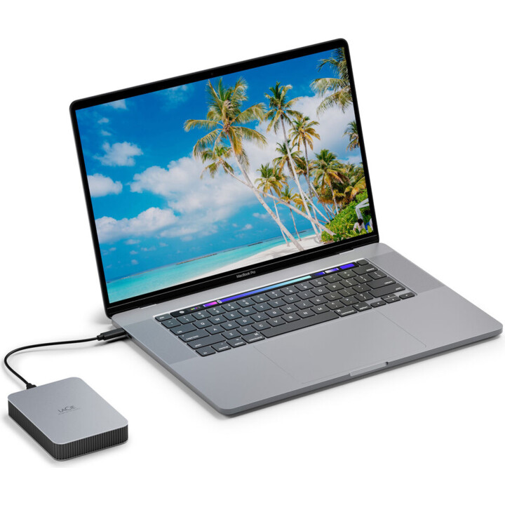 5 TB MOBILE DRIVE V2 USB-C MOON SILVER