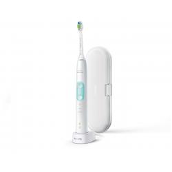 Philips 5100 series HX6857/28 cepillo eléctrico para dientes Adulto Cepillo dental sónico Color menta, Blanco