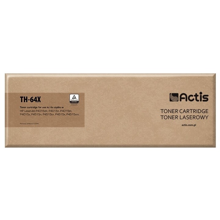 Actis TH-64X Tonerkartusche (ErsatzfürHP 64X CC364X; Standard; 24000 seiten; Schwarz )