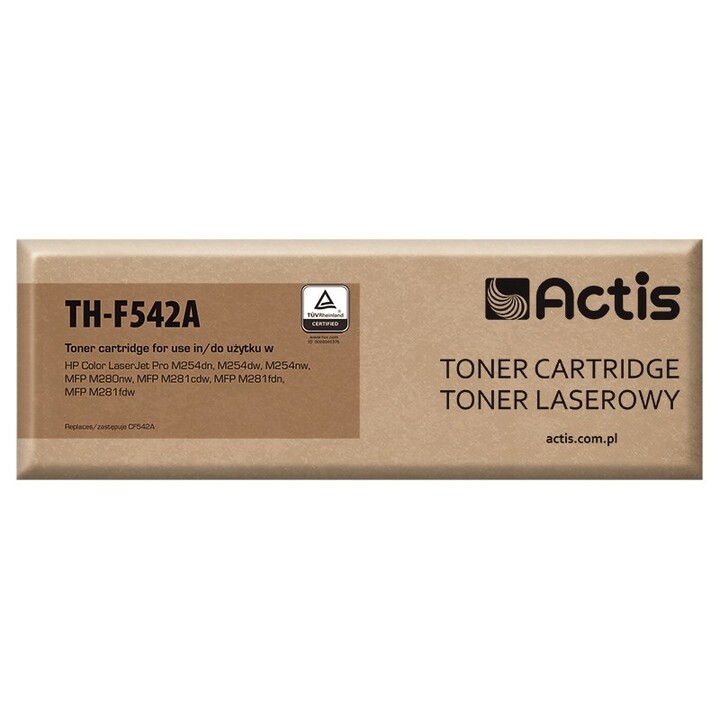 Actis TH-F542A (remplacement HP 203A CF542A ; Suprême ; 1300 pages ; jaune)