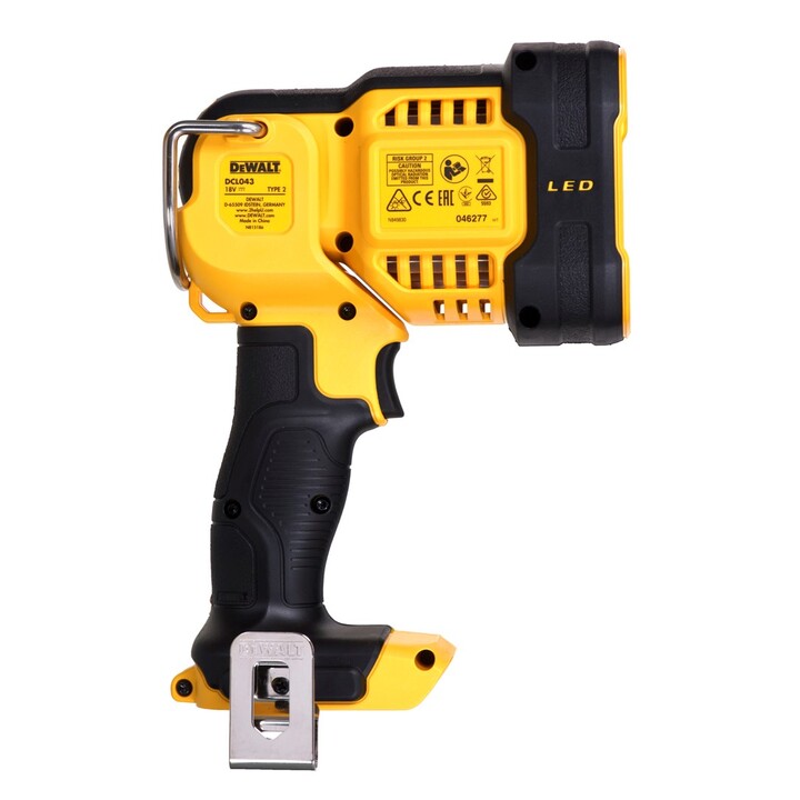 DeWALT DCL043-XJ luz de trabajo LED Negro, Amarillo