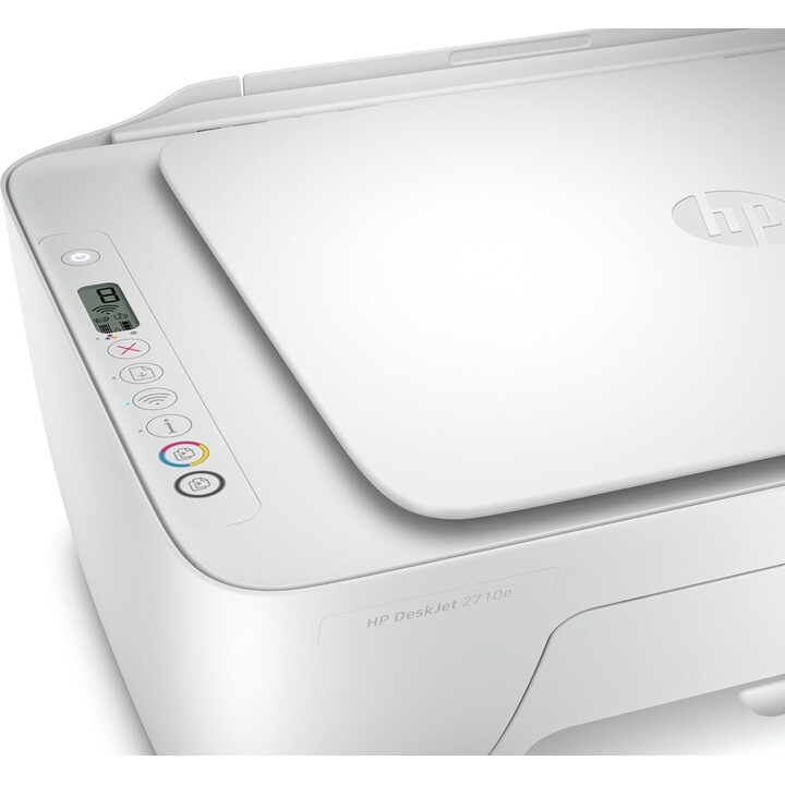 HP DeskJet HP 2710e Multifunction Printer, Colour, Home Printer, Print, Copy, Scan, Wireless HP+ C