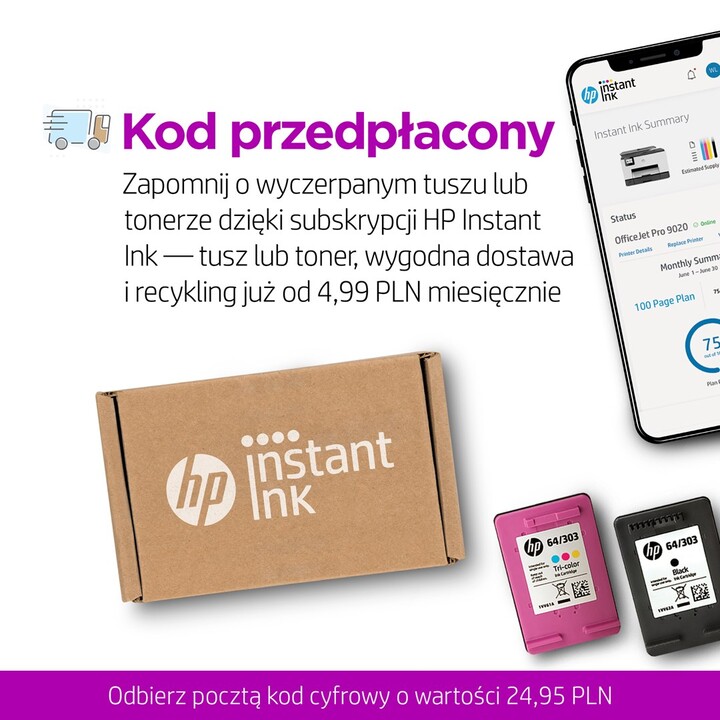 HP DeskJet HP 2710e Multifunction Printer, Colour, Home Printer, Print, Copy, Scan, Wireless HP+ C