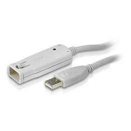 ATEN Cable extensor USB 2.0 de 12 m (soporta conexión en cadena hasta 60 m)