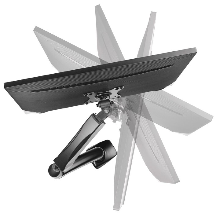 Montis Apoyo do monitora „ELBRUS” MT014 81,3 cm (32") Atornillado Negro