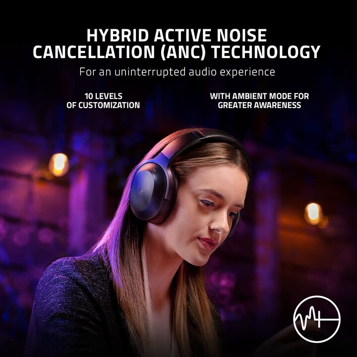 Razer Barracuda Pro Gaming-Headset (Bluetooth, ohrumschließend, kabellos)