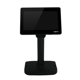 APPROX appVFD02LCD visor de cliente POS LCD USB preto