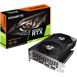 Gigabyte RTX 3060 Windforce OC 12GB GDDR6 PCIE4.0 2*DP/2*HDMI LHR