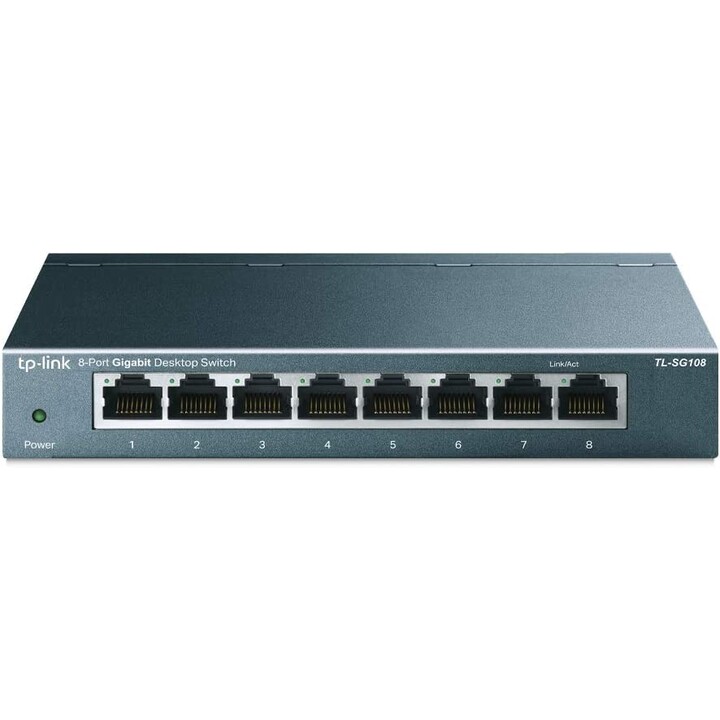 INTERRUTTORE TP-LINK 10/100/1000 8 PORTE