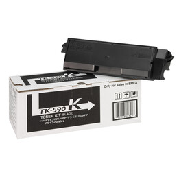 Kyocera original TK-590K toner black 7,000 pages (1T02KV0NL0) for ECOSYS M6026cdn/cidn, M6526cdn/cidn, P6026cdn