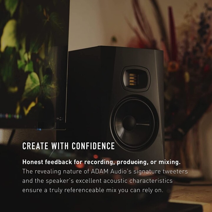 Adam Audio T7V Noir