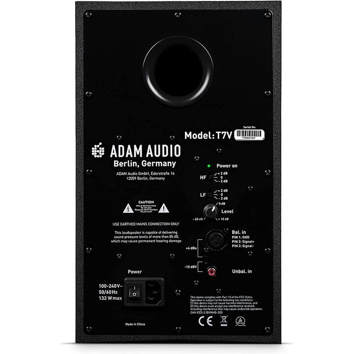 Adam Audio T7V Black