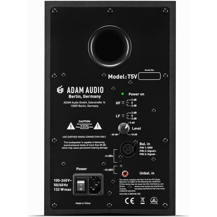 Adam Audio T5V Nero