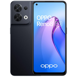 Oppo Reno8 5G 8GB/256GB Preto - Telemóvel