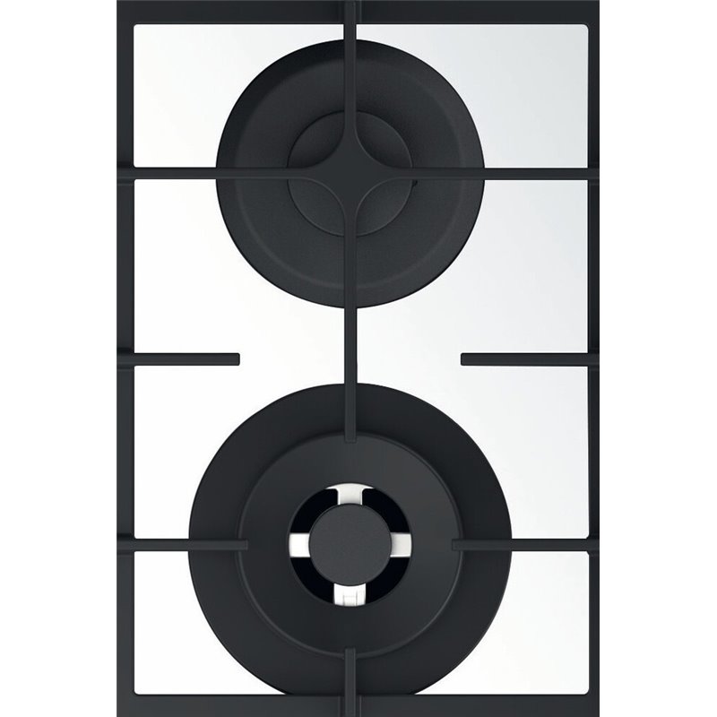 Placa de Gas WHIRLPOOL AKTL 629/WH 60cm 4 zonas Plata