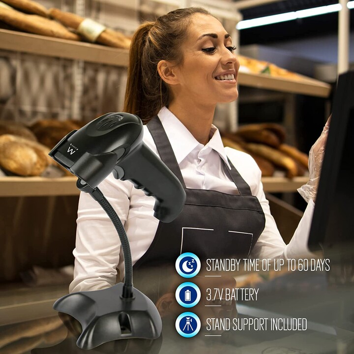 BARCODE READER EW3431 1D/2D WIRELESS